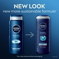 thumbnail image 3 of NIVEA MEN Cool 3-in-1 Body Wash for Men with Icy Menthol and Yuzu Scent, 16.9 fl oz, 3 of 13