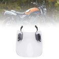 thumbnail image 1 of Motorcycle Windshield, Motorcycle Wind Deflector Windscreen, Fairing Front Flyscreen with Headlight Mounting Bracket for CL250 CL300 CL500 CMX 250 CM 250, 1 of 7