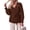 Brown, variant on Womens Trendy Wrap V Neck Tie Open Front Cardigan Cozy Sweaters, Oversized Lightweight Knit Sweater, Loose Fit Drop Shoulder Casual Outwear, Fall Fashion Clothing, Soft Warm Winter Tops