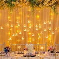 thumbnail image 2 of Portavelas Sziqiqi para colgar globos de vidrio con orbes con vela LED, 2 of 9
