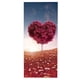 thumbnail image 2 of Etiqueta engomada de la puerta, 2 piezas Árbol del corazón - Etiqueta D Etiqueta adhesiva extraíble para puerta Calidad inigualable, 2 of 9