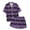 Purple, variant on Weebloom Halloween Girl Pajamas Robes Soft Flip Collar Set Kids 2-13 Years Everyday Casual Wear Funny Nightwear,2-3 Years