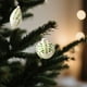 thumbnail image 4 of Ornamentos de Vidrio Brillante, Bolas Colgantes para Árbol y Ventana, Decoración Festiva de Navidad, 2 Paquetes de Orbes de Estrella, Ornaments de Cristal de Cristal, Adornos Navideños de, 4 of 9