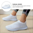 thumbnail image 3 of ADDHAT 1Par Tenis Para Mujer Con Suela Antishock Y Transpirable Resistente, 3 of 8