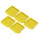 thumbnail image 2 of 5 piezas Beehive Vent ligero ABS no tóxico EscapeProof transpirable colmena puerta de entrada (amarillo), 2 of 8