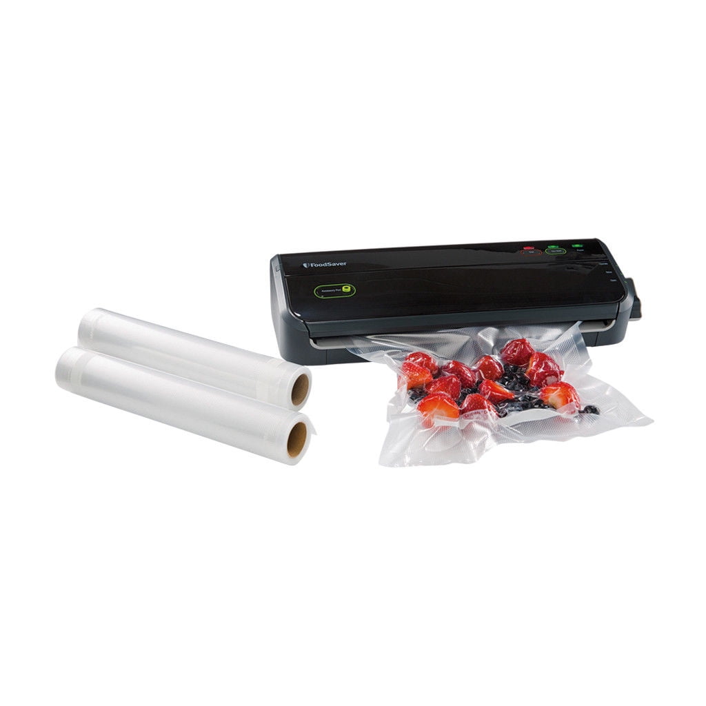 Foodsaver V4900 Vacuum Sealer System FoodSaver FM2000 Manual Vacuum Sealing System Including Two Rolls