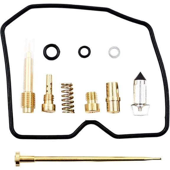 Genrics Carburetor Carb Rebuild Repair Kit Replacement for Kawasaki KLR650 1987-2007