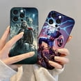 thumbnail image 4 of Marvel America capitán Cool para Apple iPhone 16 15 14 13 12 11 XS XR X Pro Max Plus Mini Funda negra para teléfono, 4 of 5