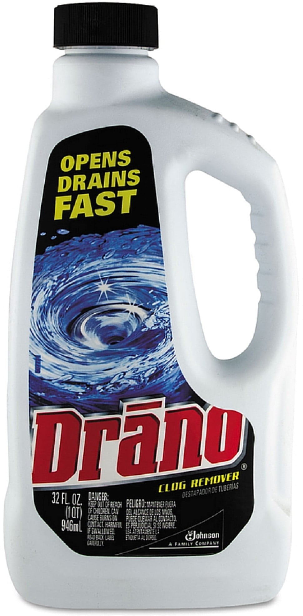 Drano Liquid Clog Remover Drain Cleaner 32 oz (Pack of 3)