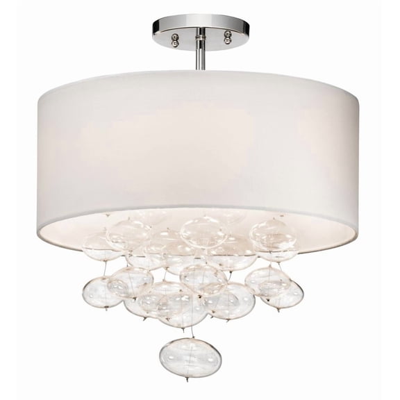 83239 Elan Lighting Piatt - 3 Light Semi-Flush Mount