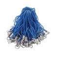thumbnail image 1 of Xuanheng 100 Pieces Cellphone Lanyards Phone Rope Straps for Phones Flash Decorations Deep Blue, 1 of 8
