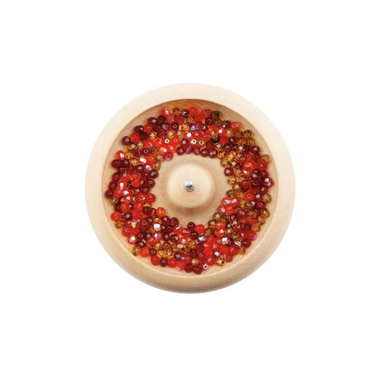 Shop LC Seed Bead Spinner with Big Eye Beading Needle,Waist Beads Kit for  Jewelry Making Bracelet Maker Stringing Teak Wood Crafting Valentines Day  Gifts 
