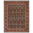 thumbnail image 2 of Safavieh Heritage Carmella Floral Wool Area Rug, Navy/Red, 8' x 10', 2 of 8