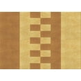 thumbnail image 1 of Ahgly Company Indoor Rectangle Patterned Saffron Yellow Area Rugs, 4' x 6', 1 of 6
