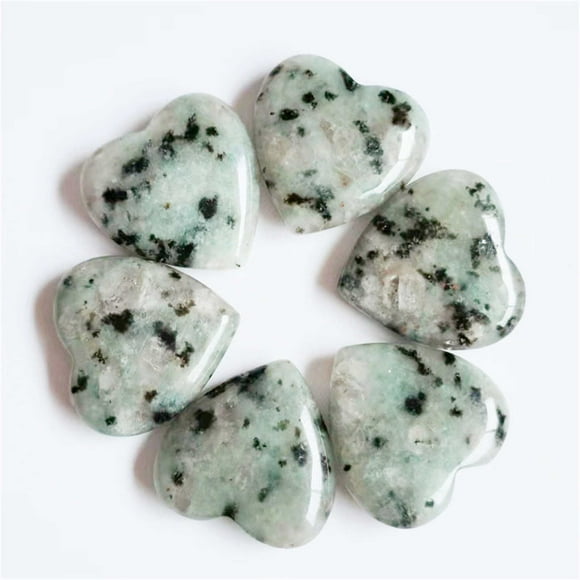 Pebble tray for plant humidity! Rose Quartz Crystals Heart Polished Stones Bulk Wholesale Palm Love Heart Stone