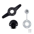 thumbnail image 4 of Advancent Base de soporte de caña de pescar con cala, bases de soporte de poste portátil, velero, canoa, kayak, accesorios para herramientas de Pescar, 4 of 6