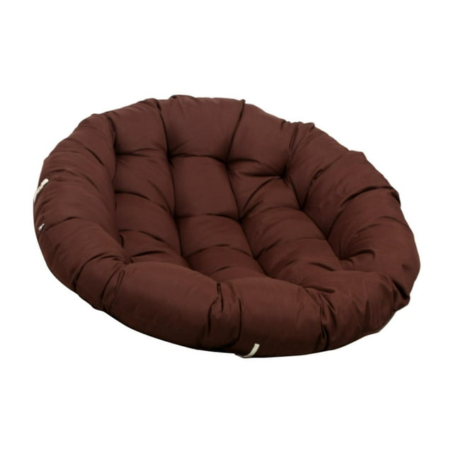 Almohadilla de cesta colgante de silla de huevo, suave, cómodo, cómodo y mecedora, almohada de respaldo de asiento para el asiento para el jardín de 70x70 cm