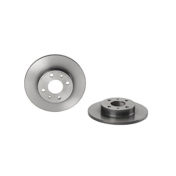 Brembo 08.5085.11 Disc Brake Rotor for 2012-2019 Fiat 500 - Rear