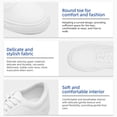 thumbnail image 3 of Adult Platform Canvas Shoes Fashion Men’s Sneakers Classic Non-Slip Low Top Shoes Comfortable Casual Sneakers, 3 of 4