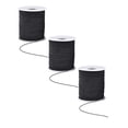 thumbnail image 1 of SUTENGDA 4/1pcs 1mm Black Elastic Cord Beading Thread Stretch String For Bracelet Making Thick Elastic Thread For Handmade Bracelets Durable & Versatile For DIY Projects, 1 of 7