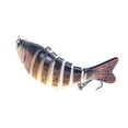 thumbnail image 5 of Sinyiin Multi Jointed Swimbaits with Treble Hook 10cm Fishing Lure Artificial Hard Baits, 5 of 13