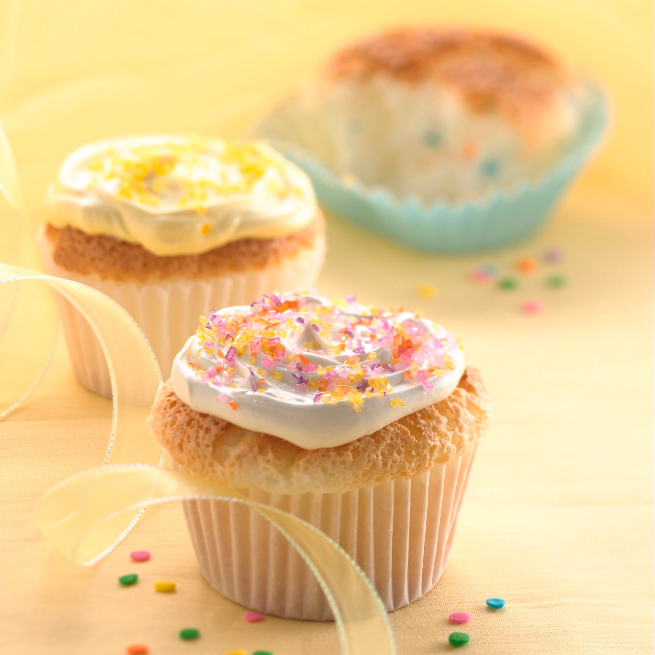 (4 pack) Betty Crocker Angel Food Confetti Cake Mix, 16.75 oz.