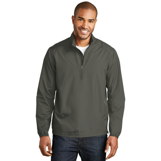 Jersey Port Authority® Zephyr con media cremallera. J343 Autoridad Portuaria J343