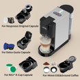 thumbnail image 2 of KOTLIE 19Bar Single Serve Coffee Maker, 5in1 Espresso Machine for Keu* kcup Capsules/Nes*presso Original/Do*lce Gu*sto/Ground Coffee/44mm ESE, Level 7 Water volume, Hot&Cold Brew Coffee Machine, 2 of 7