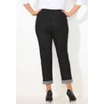 thumbnail image 2 of Catherines Women's Plus Size Girlfriend Roll Cuff Jean, 2 of 6