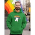 thumbnail image 2 of Live With Pride Polar Bear. Hoodie Men -Smartprints Designs, Male Small, 2 of 4