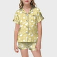 thumbnail image 1 of WEAIXIMIUNG Kid DIY Hand Painted Homewear Set Colouring Pajama Sets For And Girl Can Play With And Wea 110, 1 of 5