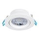 thumbnail image 1 of Estevez luminario LED empotrable SWING LED, 7W, 3000K luz cálida, blanco, 1 of 5
