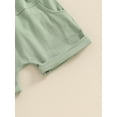 thumbnail image 7 of Mevireiy First Birthday Baby Boys Outfit Animal Print Short Sleeve T Shirt Tops Elastic Waist Shorts, 7 of 7