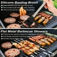 thumbnail image 6 of 22PCS Heavy Duty BBQ Grill Accessories Set, Non-Slip Grill Tools for Outdoor Grill Set Thicker Stainless Steel Grill Utensils Set, Deluxe Grilling Tools Set in Aluminum Case Ideal Gifts for Men, 6 of 16