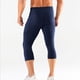 thumbnail image 3 of Ceisia Men's High-Waisted Yoga Leggings, Solid Color Elastic for Fitness Running & Gift Cycling Activities, 3 of 7