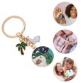 thumbnail image 4 of Unique Bargains 1 Pc Handbag Charms Keychains Fashionable Bag Accessories Green Blue, 4 of 5