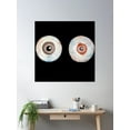 thumbnail image 2 of Evil Eyes Poster Wall Art, Modern Wall Decor For Living Room Bedroom, 16x16 UNFRAMED, 2 of 3