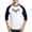 Blue/White, variant on CafePress - Mystic Owl In Native American Style Baseball Jerse - Cotton Baseball Jersey, 3/4 Raglan Sleeve Shirt
