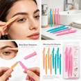 thumbnail image 4 of EXLEAF 2026 New 12 Pcs Face Razors for Women,Dermaplane Tool Eyebrow Razor for Trimming,Multipurpose Exfoliating Women'S Facial Razors and Hair Shaper Remover Face Shavers Trimmer with Cover, 4 of 7