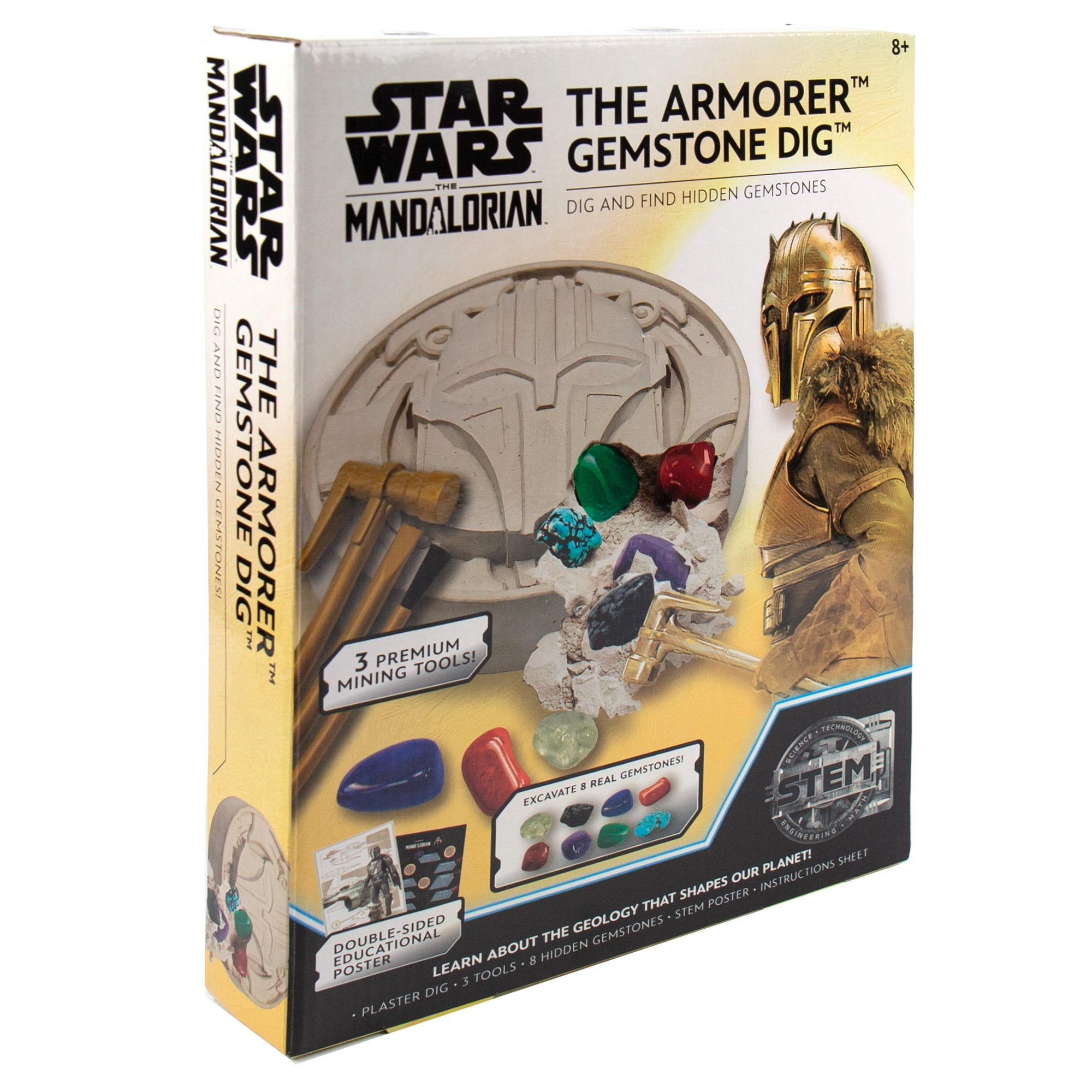 STAR WARS The Armorer Gemstone Dig, Boys and Girls, Child, Ages 8+