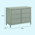 thumbnail image 4 of daVinci Charlie 6-Drawer Double Dresser, 4 of 7