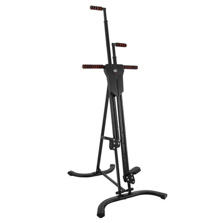 BestEquip Vertical Climber 440LBS Stepper Climbing Machine Exercise Equipment Climber for Home Gym Exercise Climber Machine Stepper Cardio Climbing System Fitness Workout (Best Cardio At Home Without Equipment)