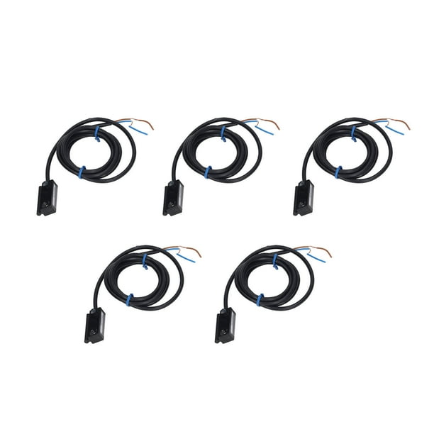 5 Uds AC DC0‑250V 100mA Interruptor Magnético Amplio Rango De Voltaje De Fuente De Alimentación Sensor Magnético Para Interfaz Lógica TTL Fácil De Instalar Y Muy Fácil De Almacenar Cuando No Se Necesi