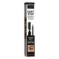 thumbnail image 2 of NYX Professional Makeup Can't Stop Won't Stop Longwear Brow Kit, Black, 2 of 10