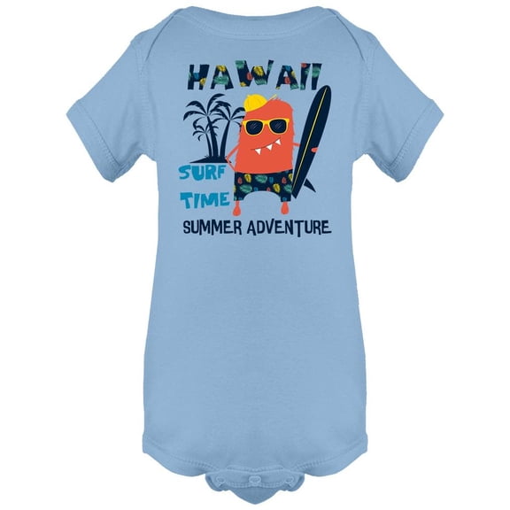 Cool Monster, Surf Time Bodysuit Infant -Image by Shutterstock, Newborn