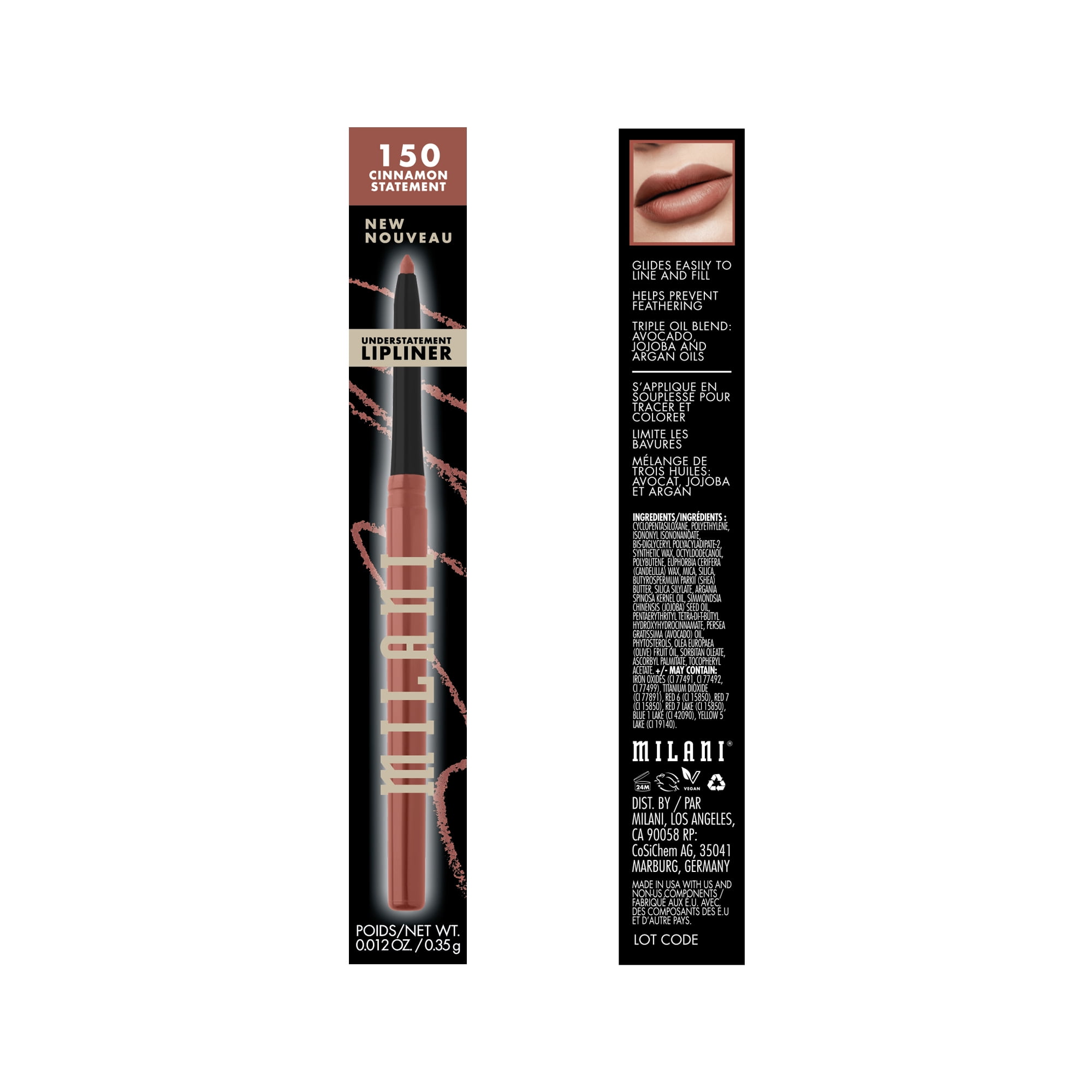 Milani Understatement Lip Liner, Cinnamon Statement