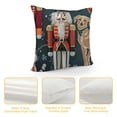 thumbnail image 4 of YINGXI Christmas Throw Pillow Covers Pillow Cases Winter Holiday Decorative Cushion Cases for Sofa Living Room 18x18in, 4 of 5
