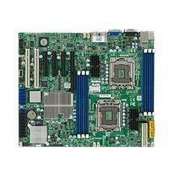 SUPERMICRO X8DTL-6 - Motherboard - ATX - LGA1366 Socket - 2 CPUs supported - i5500 Chipset - 2 x Gigabit LAN - onboard graphics