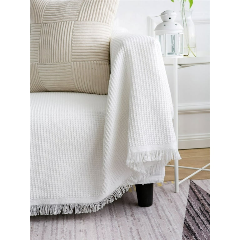 Sanmadrola Cotton Sofa Cover Couch Cover Sofa Slipcover Furniture