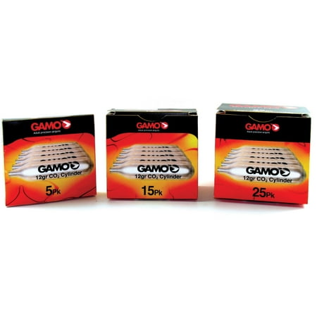 Gamo Air Pistol and Rifle CO2 Cartridges 15 Pack